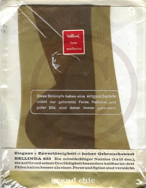 Bellinda 633 Grand Chic Stockings Sz 9 L