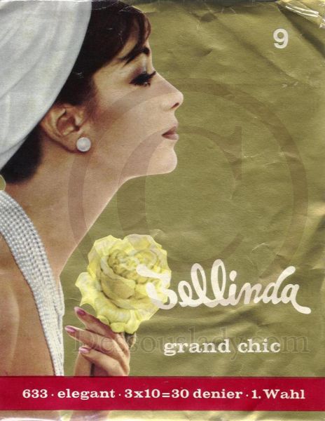 Bellinda 633 Grand Chic Stockings Sz 9 L