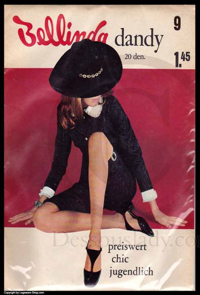 Bellinda Dandy old German Seamless Nylons Sz 9 XXL