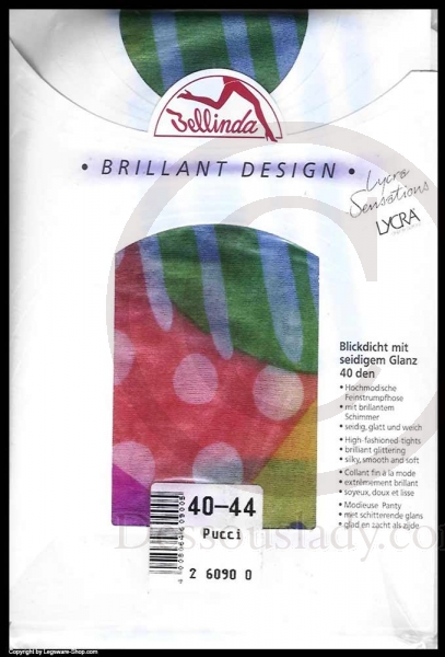 Bellinda Strumpfhose Flower Hippi Farben