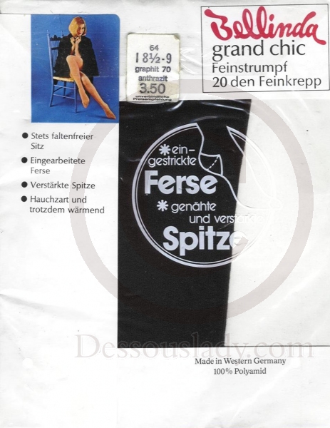 Bellinda Grand Chic Feinstrümpfe Gr. 8,5-9