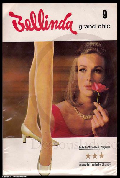 Bellinda Grand Chic Seamless Stockings Nylons 9 XL
