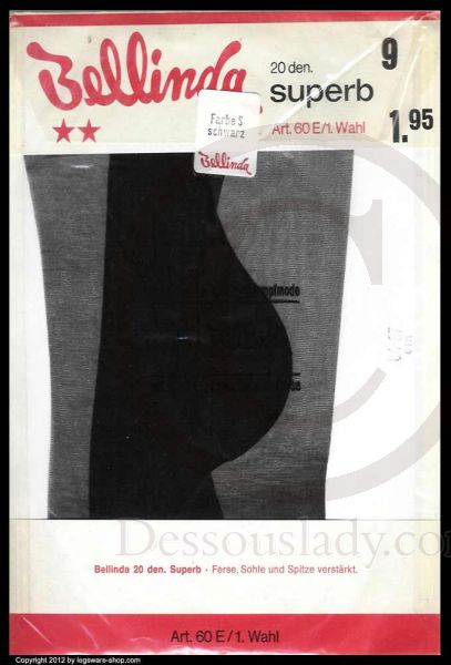 Bellinda Vintage RHT Feinstrumpf Gr. 9 XXL