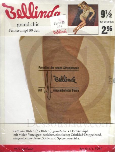Bellinda Grand Chic Feinstrümpfe Gr. 9,5 XL