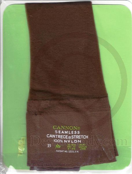 Cannon Vintage US-Nylonstrümpfe Nylons 9,5-10 M