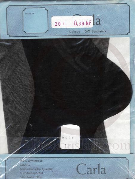 Carla Old Black Seamless Stockings 10