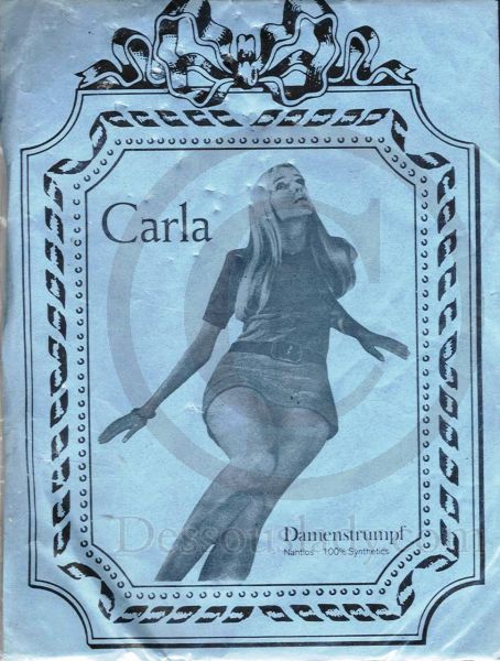 Carla Old Black Seamless Stockings 10