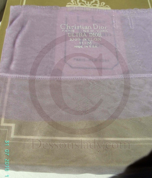 Dior US Nylons Sandalfoot