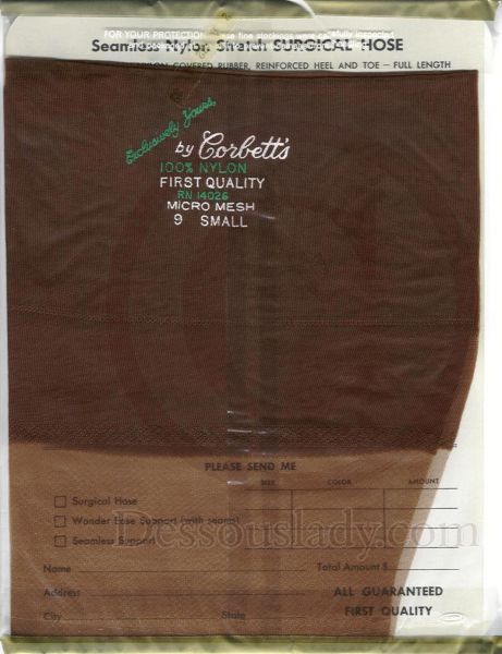 Corbetts echte Vintage US Nylonstrümpfe Nylons 9