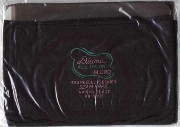 Diana Mirage echte alte US Nylonstrümpfe Gr. 10,5