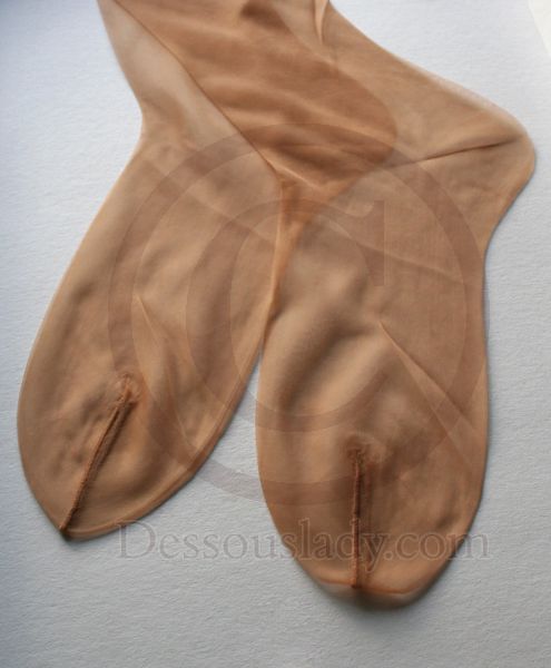 Dior Alte US Nylons Sandalfoot Gr. 9,5 Large