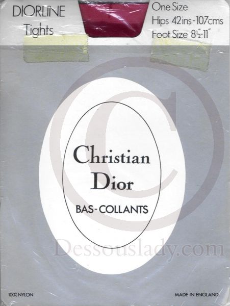 Christian Dior Streifendesign US Strumpfhose