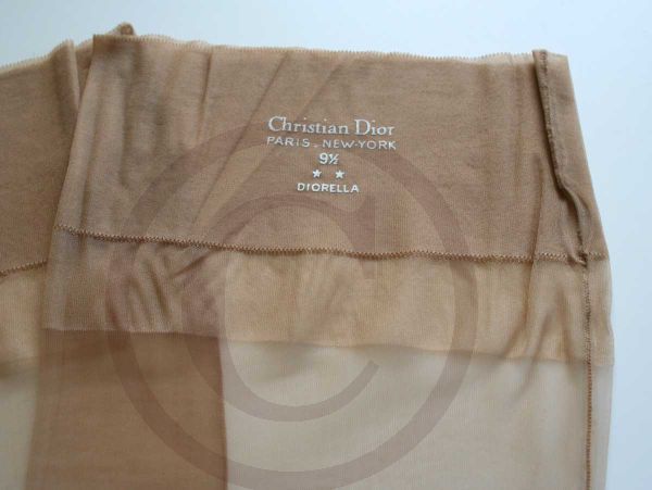 Dior Vintage US Nahtnylonstrümpfe Gr. 9,5