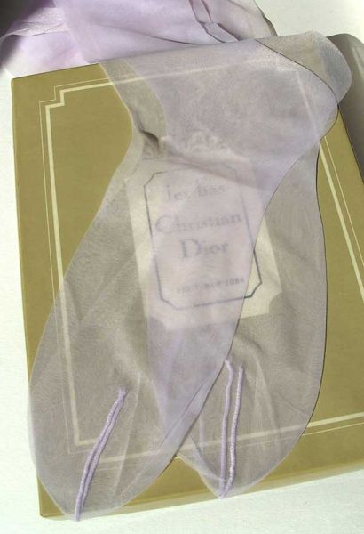 Dior US Nylons Sandalfoot Größe 11 M