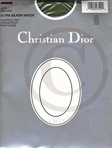 DIOR 4479 ALLURE PANTYHOSE Sandalfoot