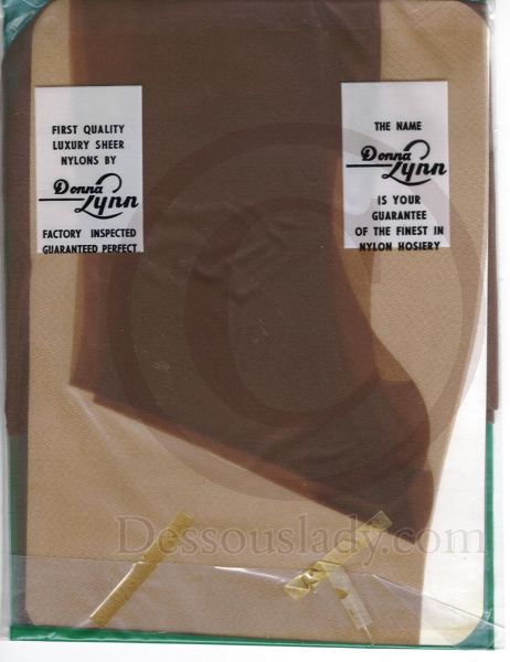 Donna Lynn Vintage Strapsstrümpfe aus 60er Jahren Nylons