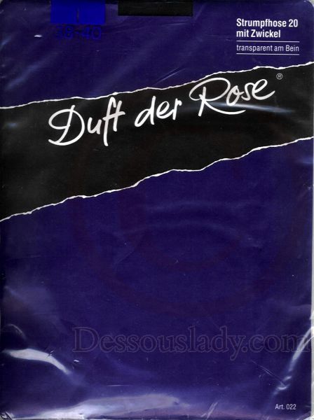 Vintage Pantyhose Tights Smell of the Rose Sz 38-40