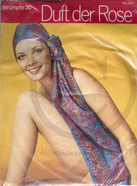 Duft der Rose Straps Feinstrümpfe Gr. 9 XL