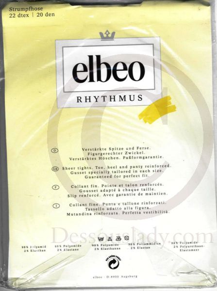 Vintage Old/New Stock Nylon Pantyhose Tights Elbeo York