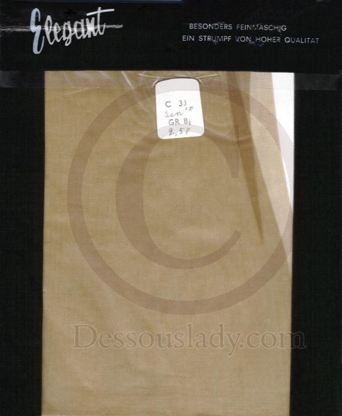 Elegant old German Seamfree Stockings Sz 8,5