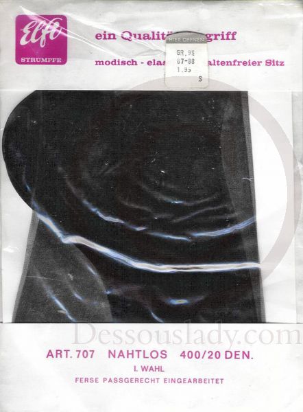 Elfi old German Seamless Stockings Size 10,5
