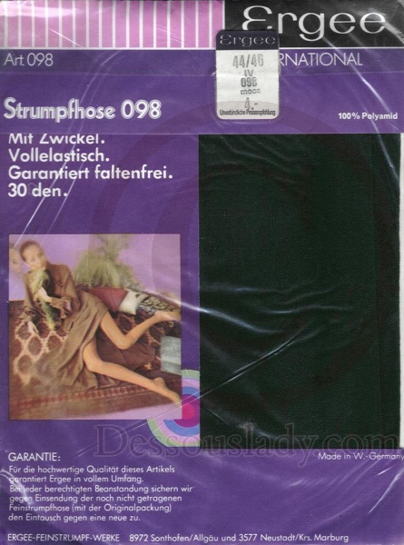 Ergee Damenfeinstrumpfhose Moos Gr. 44-46
