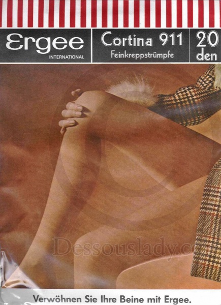 Ergee Cortina 911 Stockings Sz 9,5-10