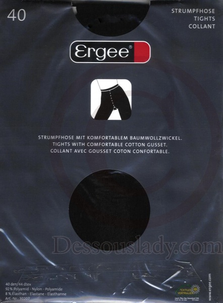 Ergee Design Musterstrumpfhose Gr. 40-42