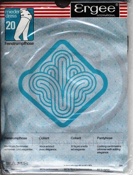 Ergee Strumpfhose Gr. 36-38 Grau