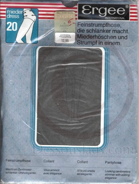 Ergee Strumpfhose Gr. 36-38 Grau