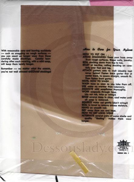 Exquisite alte Seamless US-Nylonstrümpfe Gr. 10