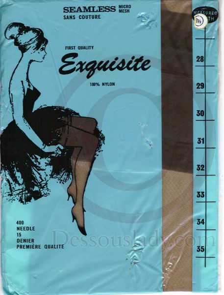 Exquisite Nahtlose alte US Nylon Strümpfe RHT