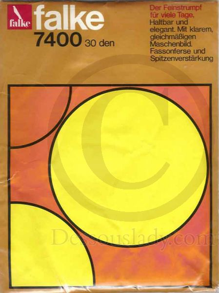 Falke 7400 Vintage Feinstrumpfe Gr. 10 XXL