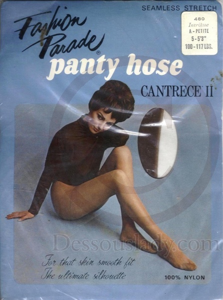 Fashion Parade alte US Nylonstrumpfhose S