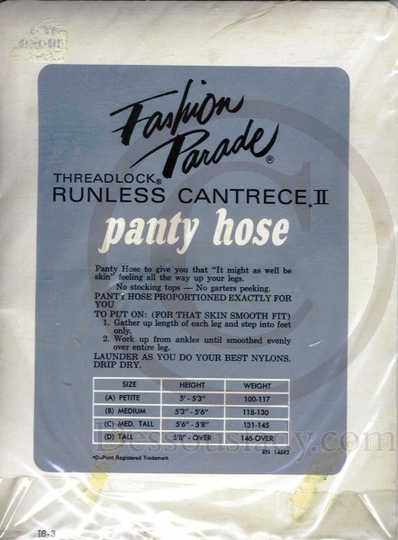 Fashion Parade US Nylonstrumpfhose M