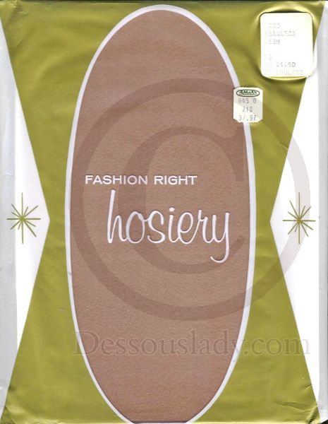Fashion Right echte Vintage US Nylonstrümpfe Nylons 9,5