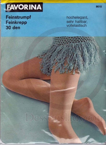 Favorina Seamfree Stockings Sz 9,5-10