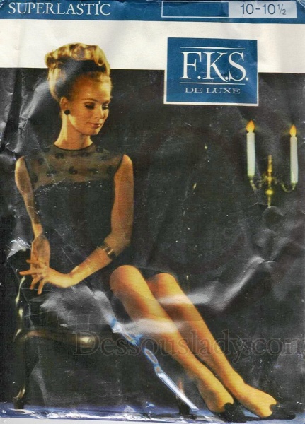 F.K.S. de Luxe Feinstrümpfe Größe 10-10,5