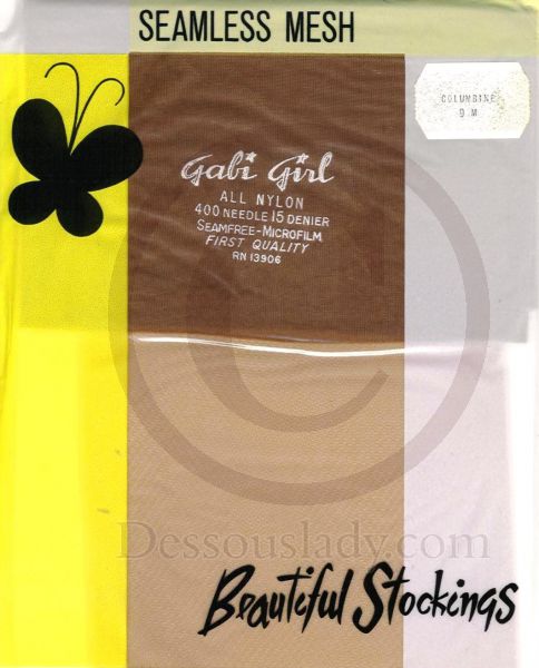 Gabi Girl Vintage US Nylon Stockings 9 M