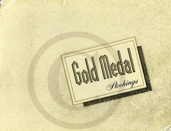 Gold Medal alte US Nylonstrümpfe Gr. 10,5