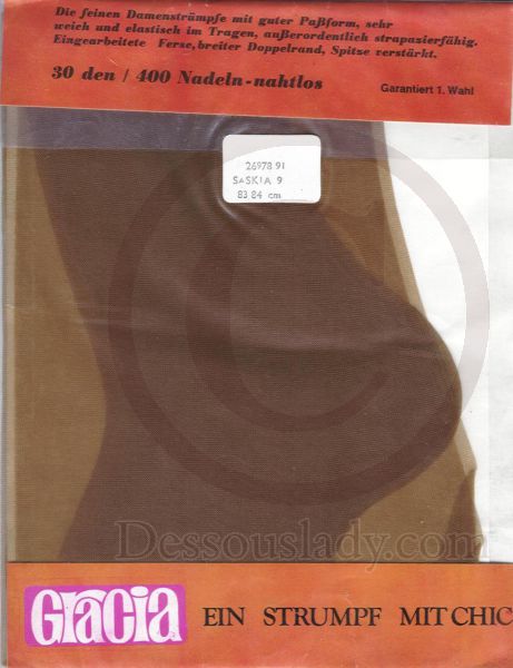 Gracia Feinstrümpfe 30 Den 1. Wahl Gr. 9 XL