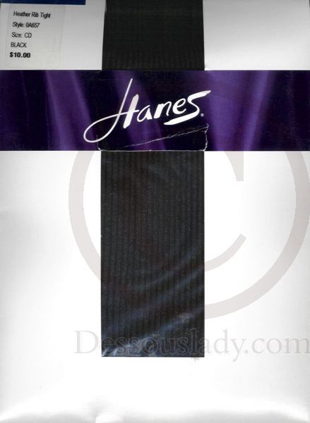 Hanes 0A657 Streifen US Strumpfhose
