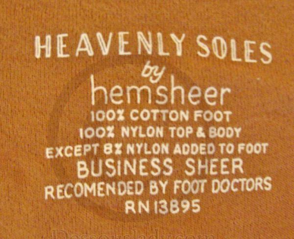 Heavenly echte Vintage US Nylonstrümpfe Nylons 10