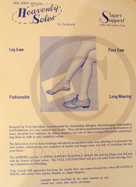Heavenly echte Vintage US Nylonstrümpfe Nylons 10