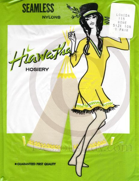 Hiawatha Hosiery US-Nylonstrümpfe Größe US 10,5