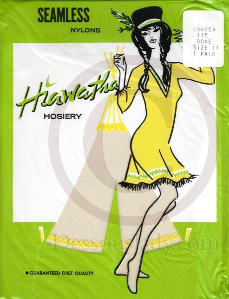 Hiawatha Hosiery US-Nylonstrümpfe Größe US 11
