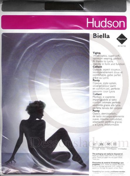 Hudson Opaque Pantyhose Tights Nylons Small