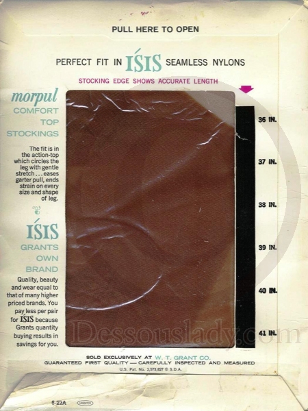 Isis Morpul alte US-Nylonstrümpfe Gr.11,5 XL