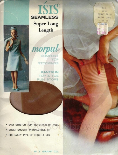Isis Morpul alte US-Nylonstrümpfe Gr.11,5 XL