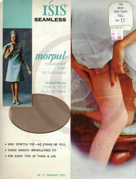 Isis Morpul alte US-Nylonstrümpfe Gr.11 Tall